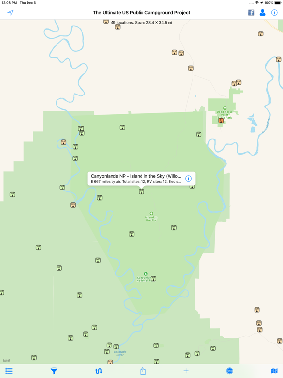 The Ultimate US Public Campground Project screenshot
