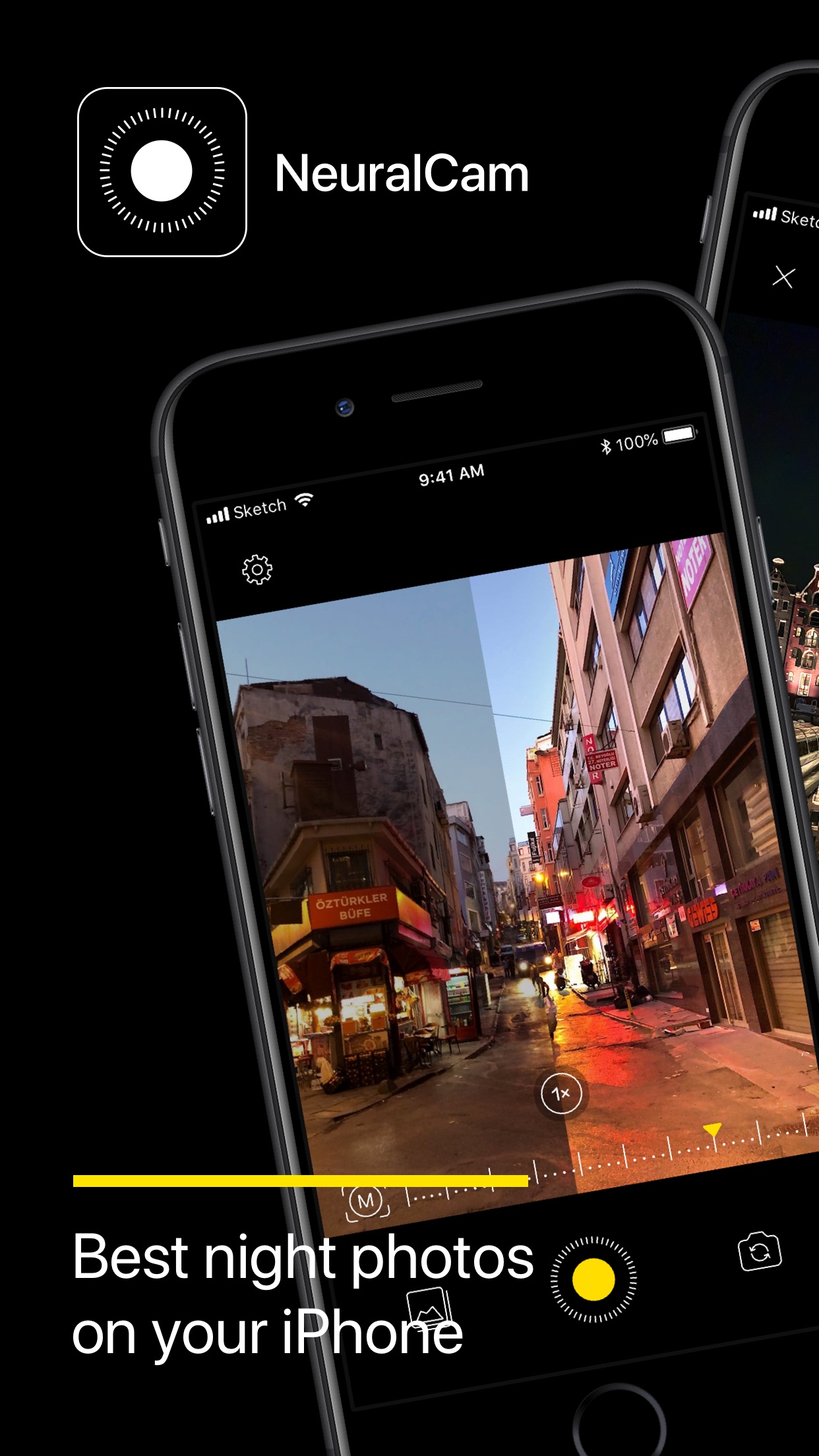 Screenshot do app NeuralCam: Modo Noturno Câmera