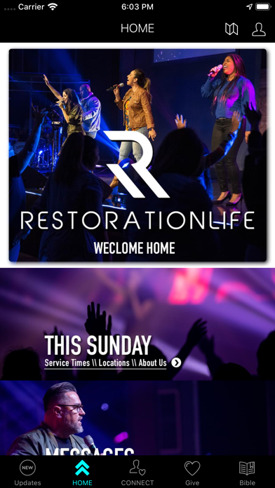 Restoration Life Church screenshot 2