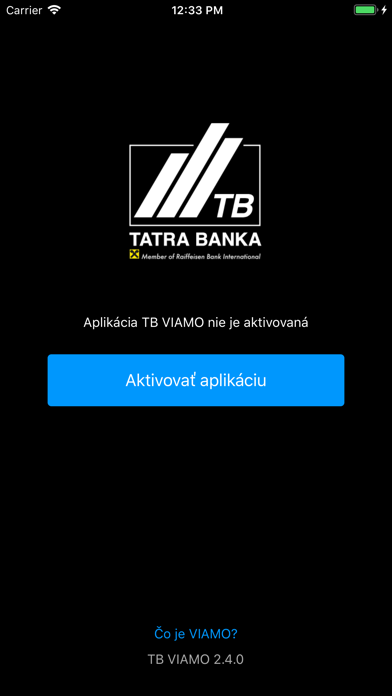 How to cancel & delete Tatra banka VIAMO from iphone & ipad 1