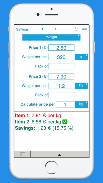 Unit Price Comparison screenshot-3