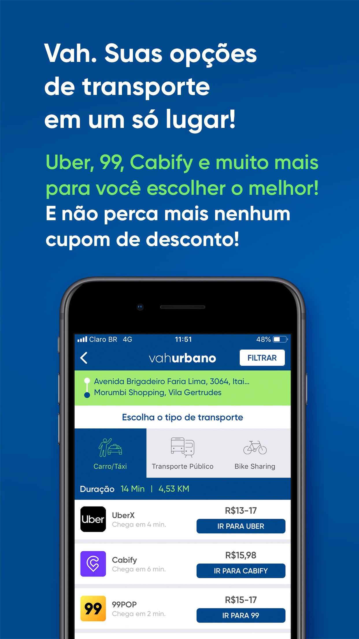 Screenshot do app VAH Comparar e Pesquisar preço