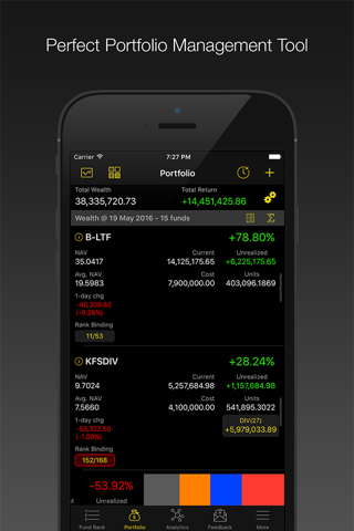 FIN - App กองทุนรวม MutualFund screenshot 3