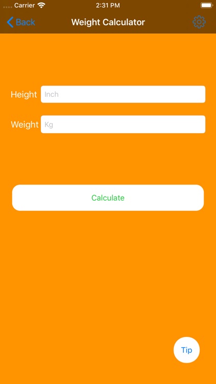 BMIAgeWeightCalculator