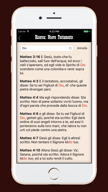 La Sacra Bibbia in Italiano. screenshot-4