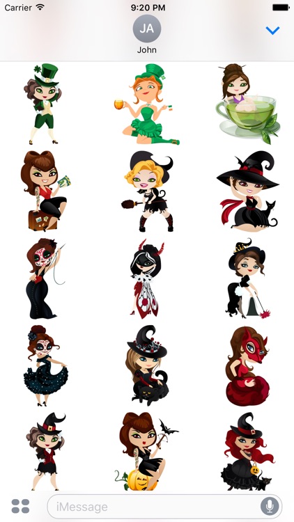 Penelope Pinup Stickers screenshot-4