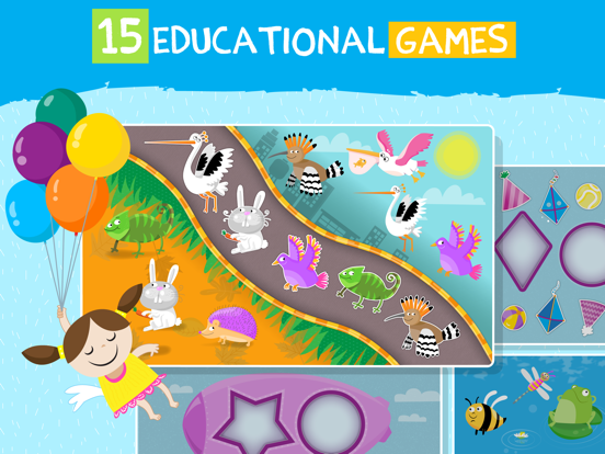 Pre-k preschool learning games screenshot