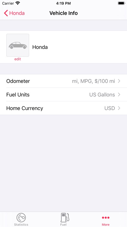 Road Trip MPG Lite screenshot-3