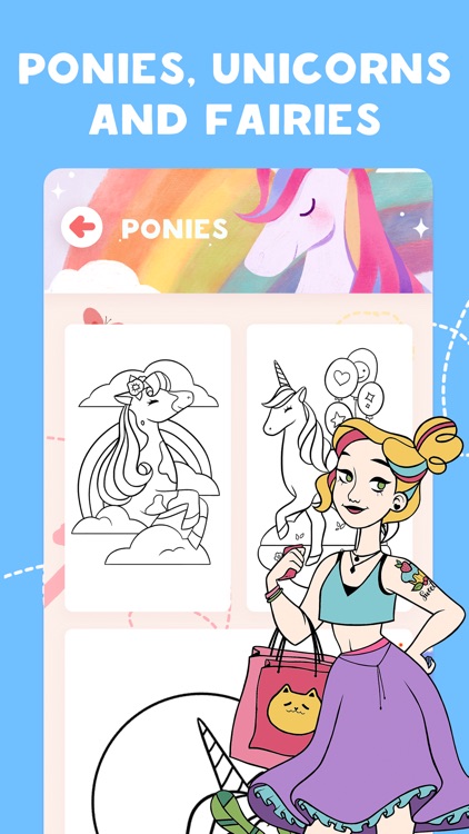 Little Princess: Coloring Book