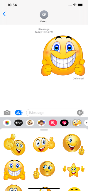 Thumbs Up Emoji Stickers