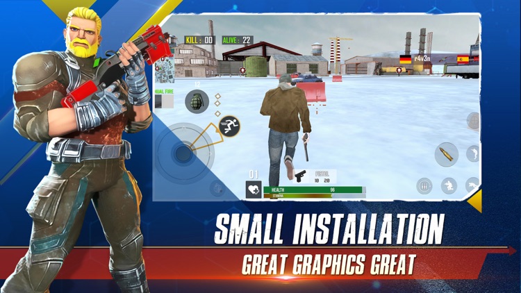 Winter Strike Battle Royale 3D screenshot-3