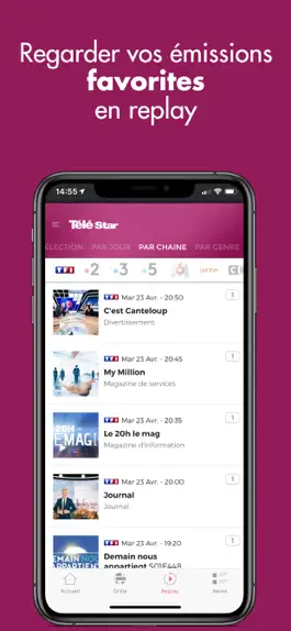 Game screenshot TéléStar programmes & actu TV mod apk