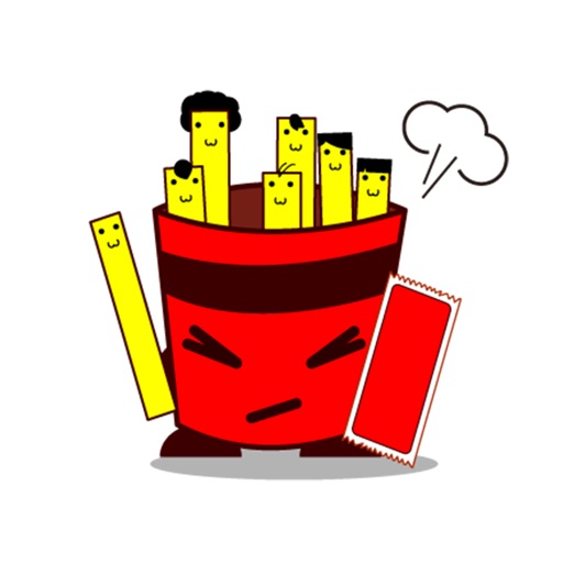 frenchi fries stickers Icon