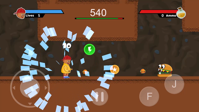 Ollie Adventure 2D Platformer