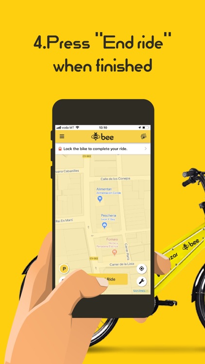 bee - Smart bike sharing screenshot-3