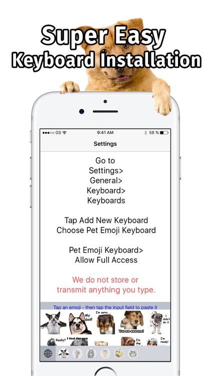 Pet Emoji Keyboard. screenshot-3