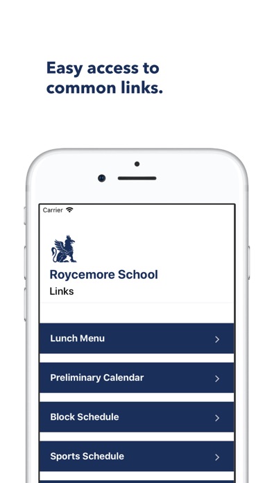 Roycemore School screenshot 2