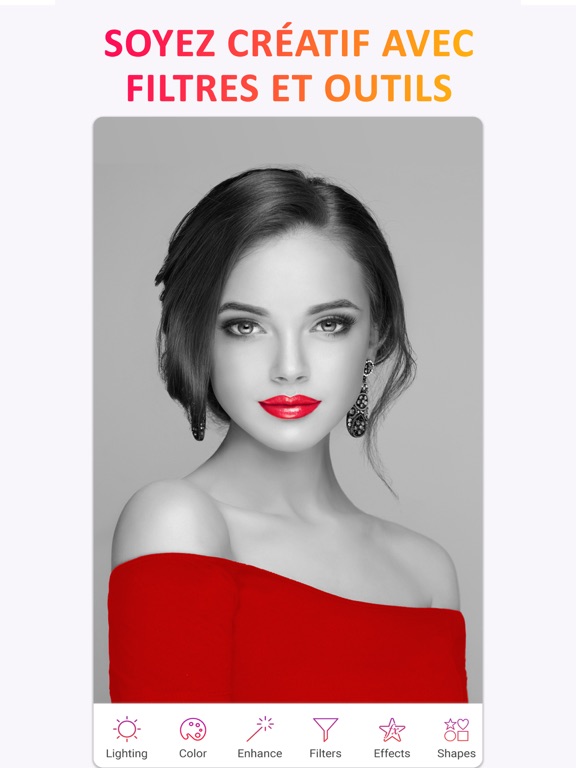 Screenshot #4 pour Selfie Art - Photo Editor Pro