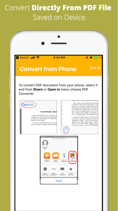 Aadhi PDF to Text Converter screenshot 2