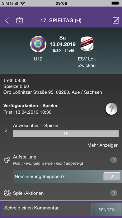 FC Erzgebirge Aue - Club App screenshot 3