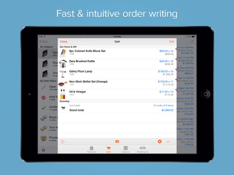 Скриншот из Handshake: B2B Sales Order App