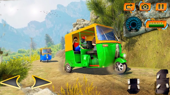Rickshaw Taxi Driver Simulator