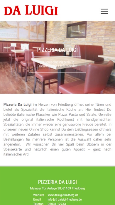 How to cancel & delete Pizzeria Da Luigi (Friedberg) from iphone & ipad 1