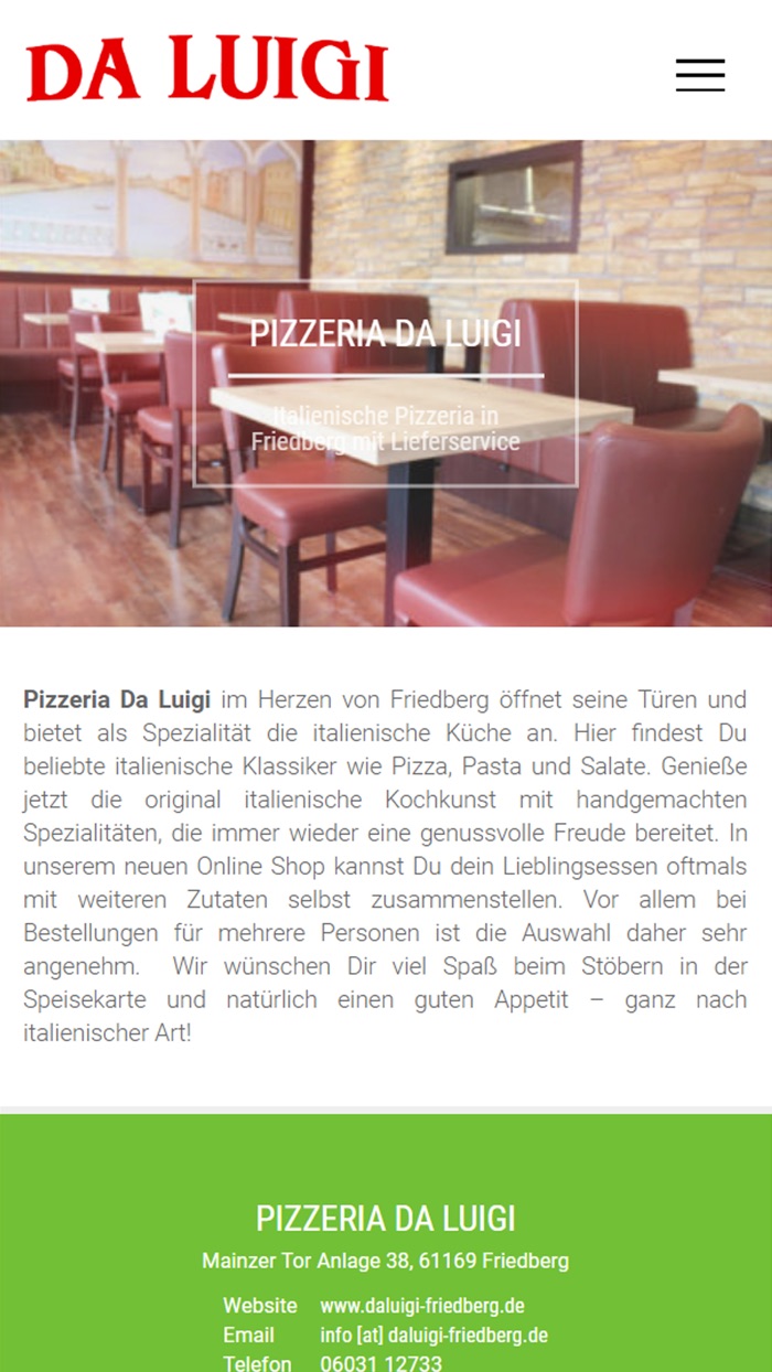 Pizzeria Da Luigi Friedberg