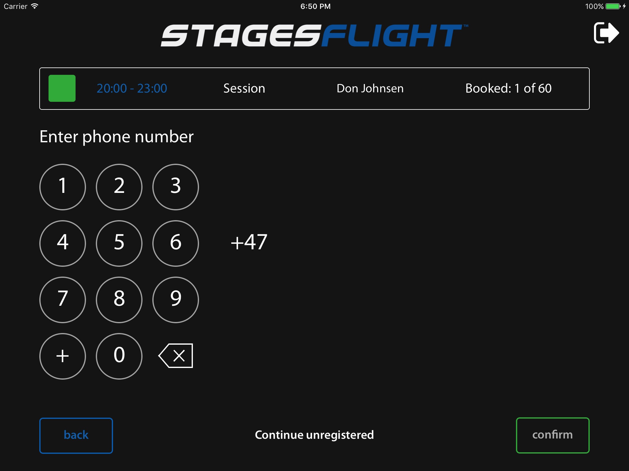 Stages Flight Booking screenshot 2