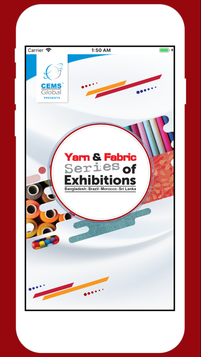 How to cancel & delete Yarn & Fabric Exhibition from iphone & ipad 1