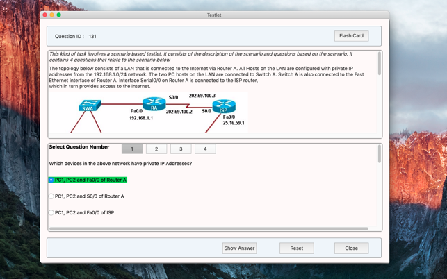 SE CCNA Practice Tests(圖7)-速報App