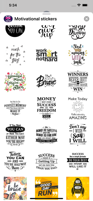 Motivational Sticker Pack 2020(圖1)-速報App