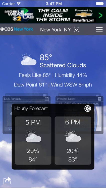 CBS New York Weather