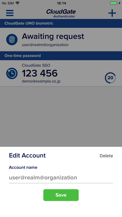 How to cancel & delete CloudGate Authenticator from iphone & ipad 4