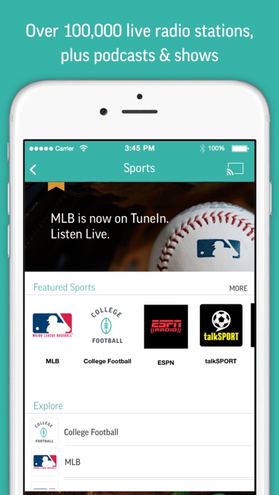 TuneIn Radio Pro Screenshot 8