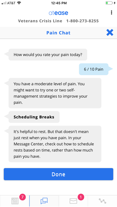 AtEase: Veterans Managing Pain screenshot 4