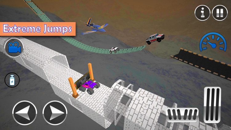 Monster Truck Ramp Stunt screenshot-3