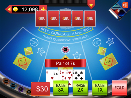 Cheats for Let It Ride On, 3 Card Poker ‪‬
