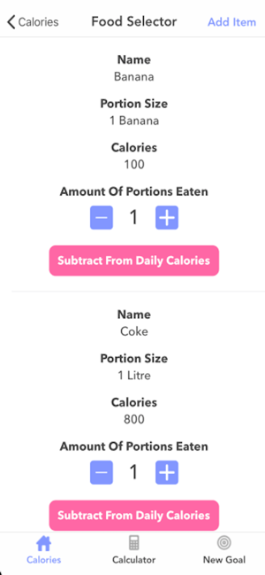 Calorie Manager(圖5)-速報App