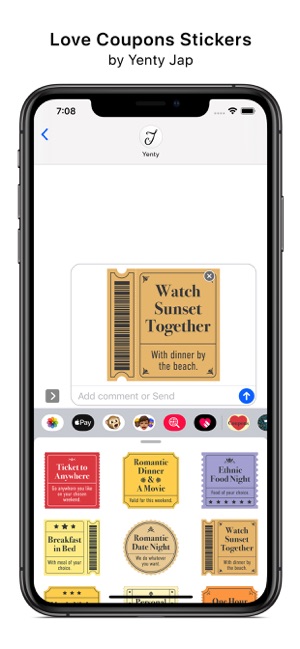 Love Coupons Stickers(圖1)-速報App