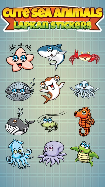 Sticker Me: Cool Sea Animal