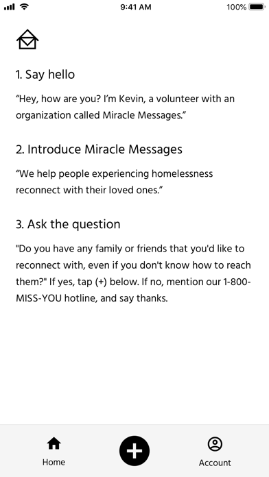Miracle Messages: Volunteering screenshot 2