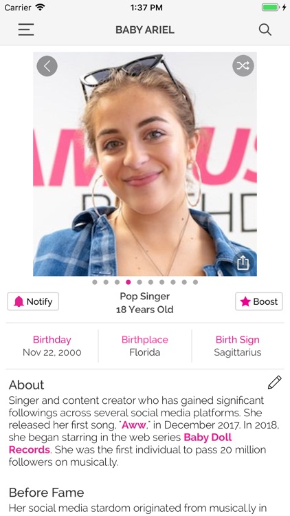Famous Birthdays screenshot-0