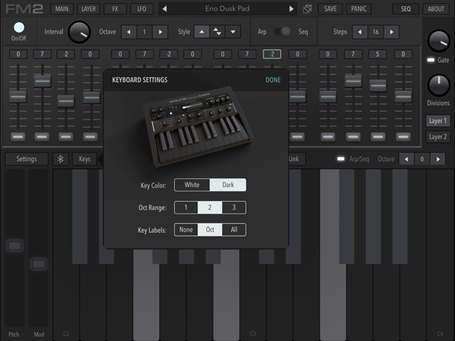 AudioKit FM Player 2: DX Synth