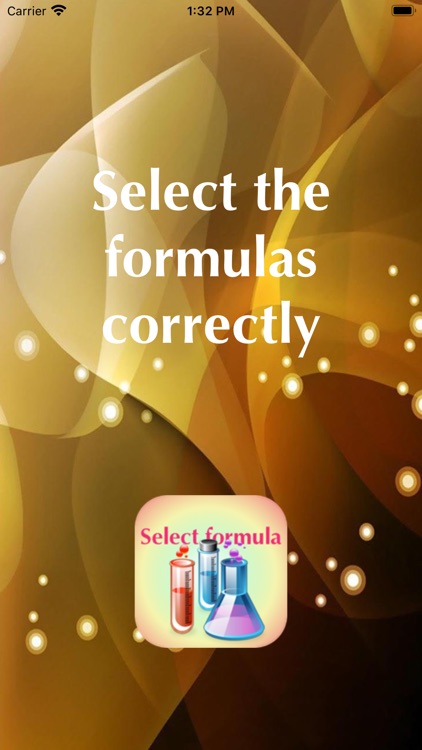Select the formulas correctly