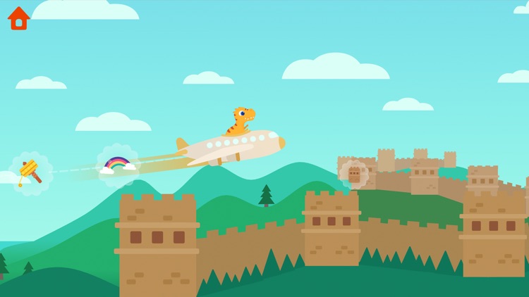 Dinosaur Plane - Game for kids