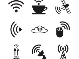 The WirelessSignalSt is a drawing sticker, which show the wireless signals