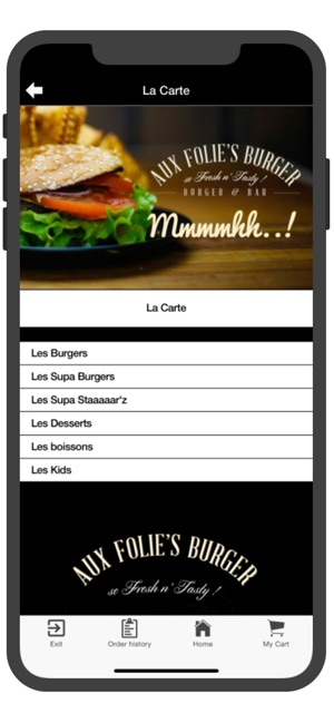 Aux Folie's Burger(圖1)-速報App