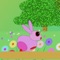 Help the bouncing bunny get home, jumping from platform to platform, pick up eggs, eat carrots, and bounce balloons, pick up your baby bunnies to get points along the way