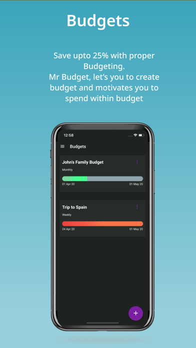 Mr Budget - expense manager screenshot 2